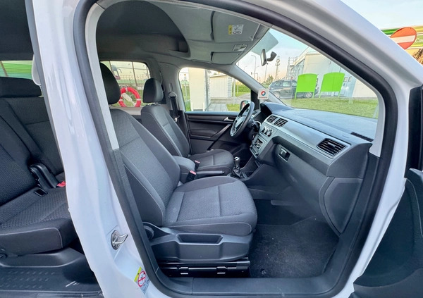 Volkswagen Caddy cena 130000 przebieg: 180000, rok produkcji 2019 z Białobrzegi małe 466